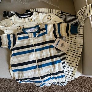 4 pack baby sleepers